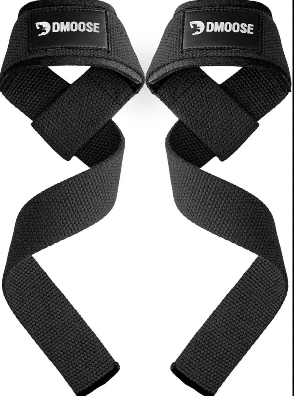 DMoose Fitness Lifting Straps Padded Durable Wrist Straps *NEW*